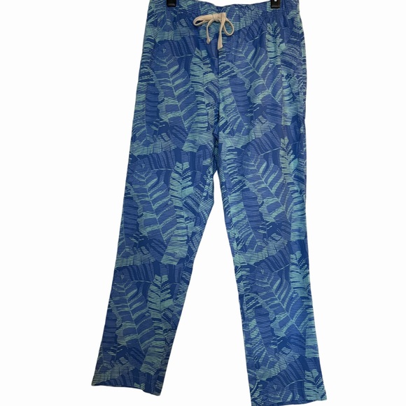 Vineyard Vines Men’s SZ S Lounge Pants Camo Bayside Blue Cotton Vacation, Beach - Picture 2 of 7